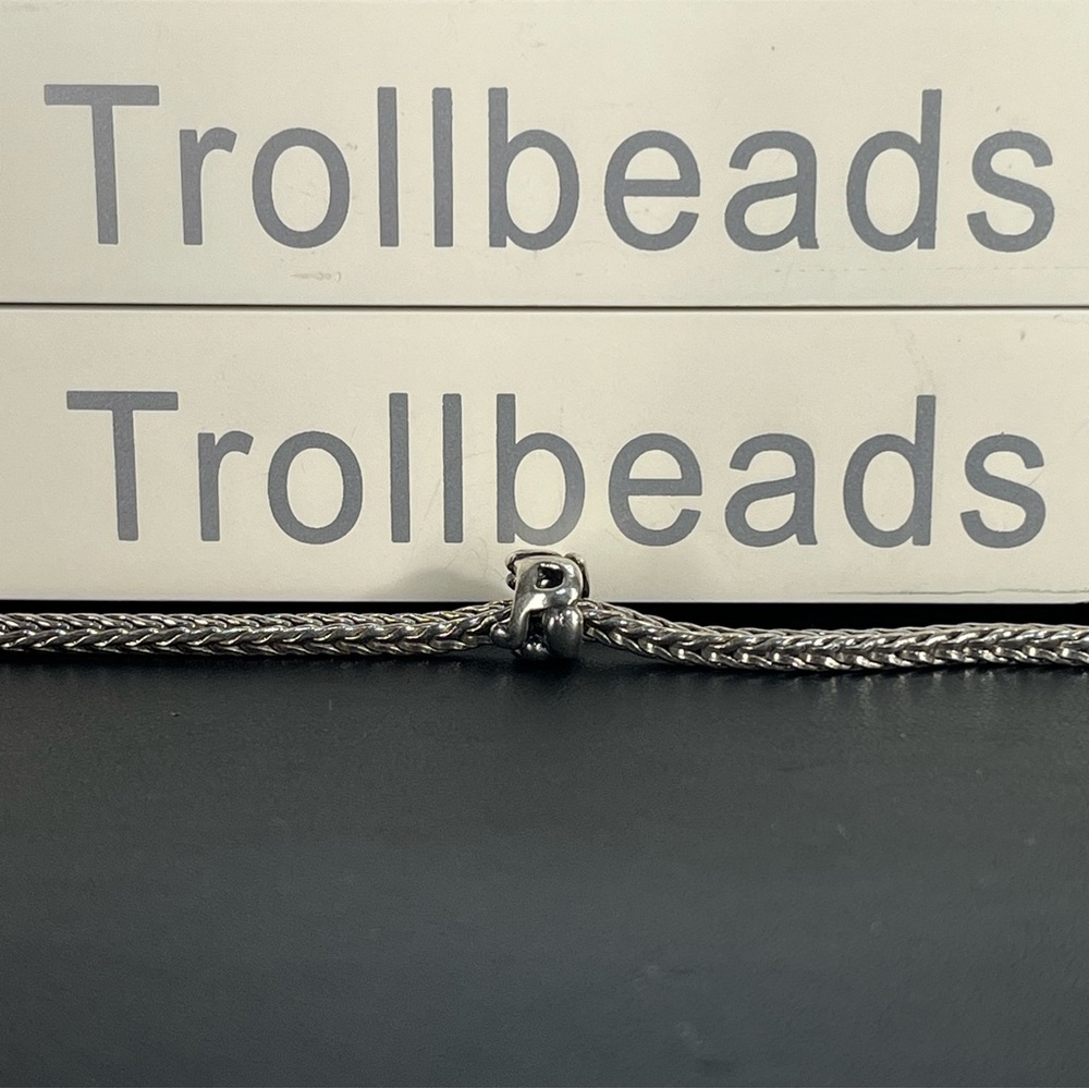 Trollbeads Retired Letter “P” Bead- 11144P